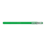 Pluma de gel Pentel Mattehop verde acabado mate