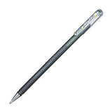Pluma de gel Pentel Dual Metallic color plateado