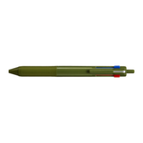 Pluma multicolor Mitsubishi Jetstream 3 colores barril verde olivo