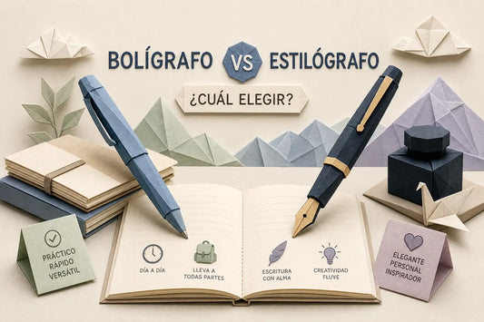 Bolígrafo o estilógrafo: cuál elegir para escribir a diario