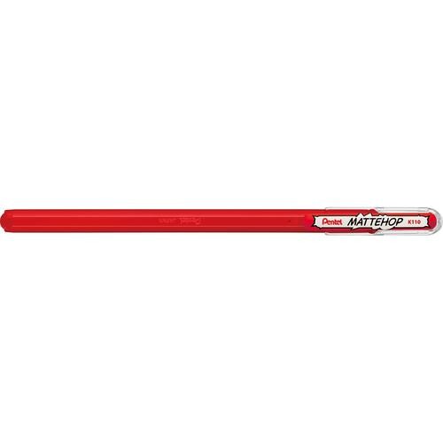 Bolígrafo Pentel MATTEHOP rojo