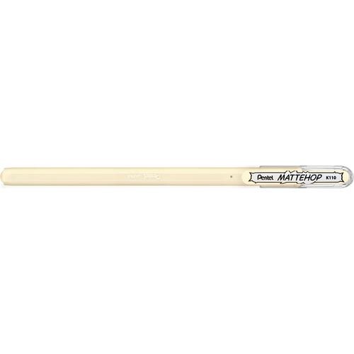 Bolígrafo pentel MATTEHOP Blanco marfil