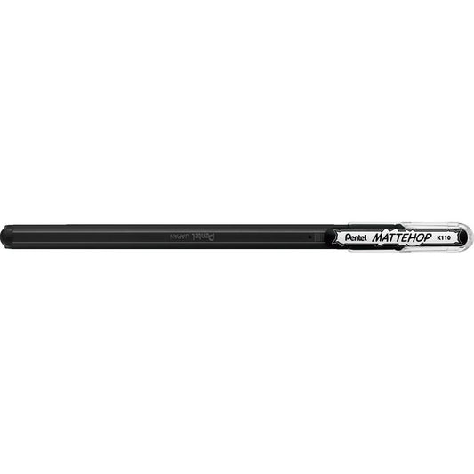 Bolígrafo pentel MATTEHOP Negro