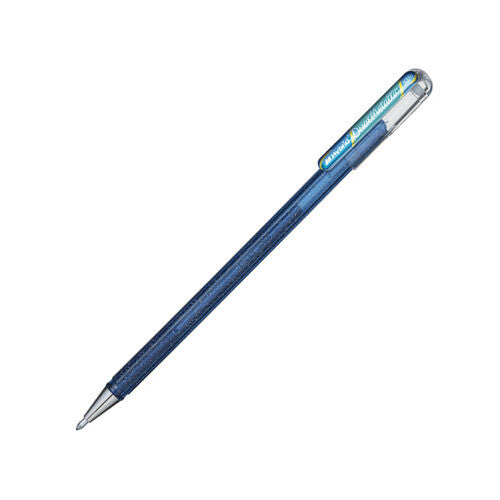 Bolígrafo de Gel Dual Metallic Pentel — Azul + Verde Metálico