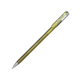 Bolígrafo de gel dual metallic dorado