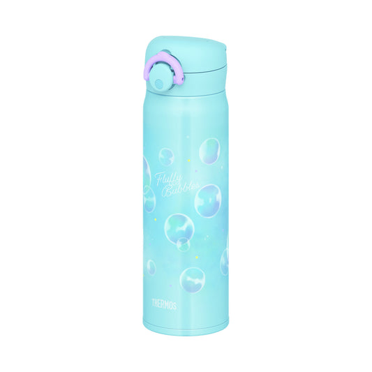 Termo Thermos Fluffy Bubbles — Azul Turquesa, 0.5 L