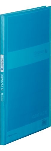 King Jim Clear File Simplise Transparente GX20P – Azul | A4S | 186TSPGX