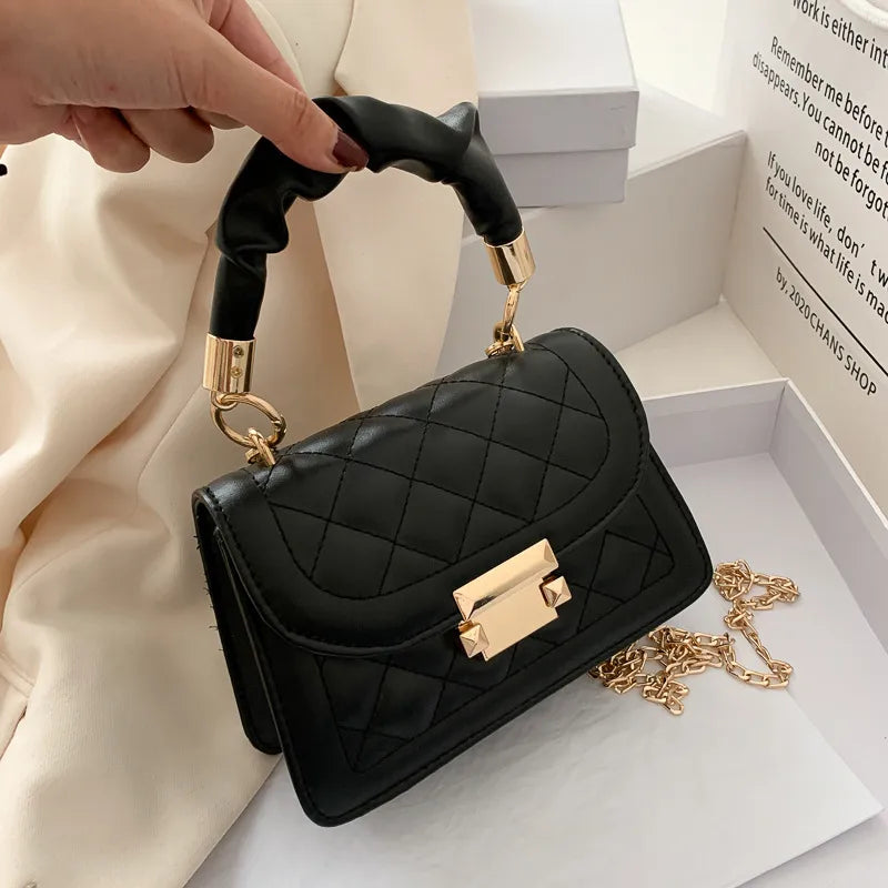 Bolso acolchado Lingge negro