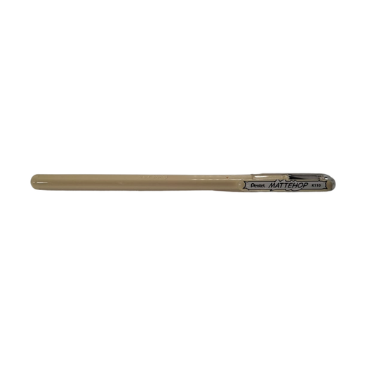 Bolígrafo pentel MATTEHOP Blanco marfil