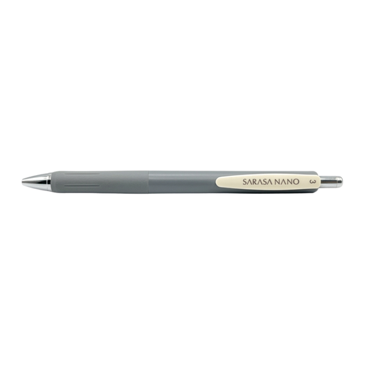 Bolígrafo Zebra Sarasa Nano 0.3 — Gris Oscuro
